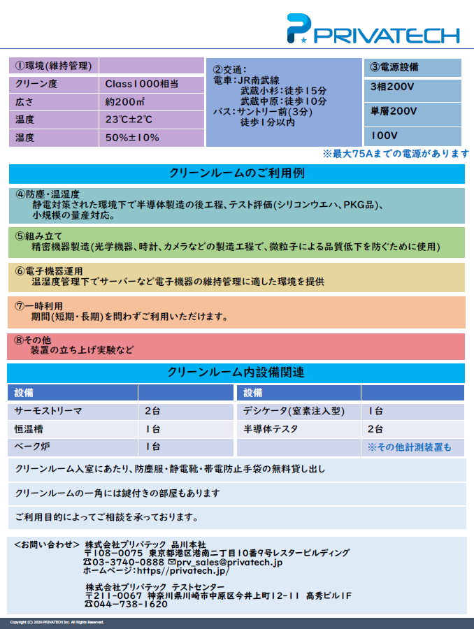クリーニングルーム運用管理事例集 クリーニングルーム運用管理事例集 | SONUN.KG