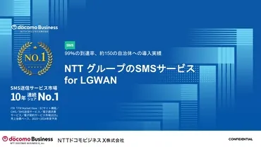 NTT SMS送信サービスLGWAN
