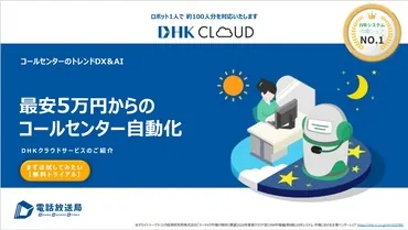 電話業務DX「DHKクラウドサービス」