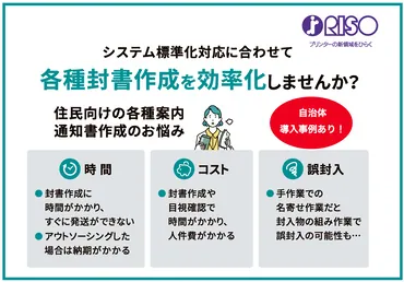 印刷から封入封かんをプリンター一台で完結