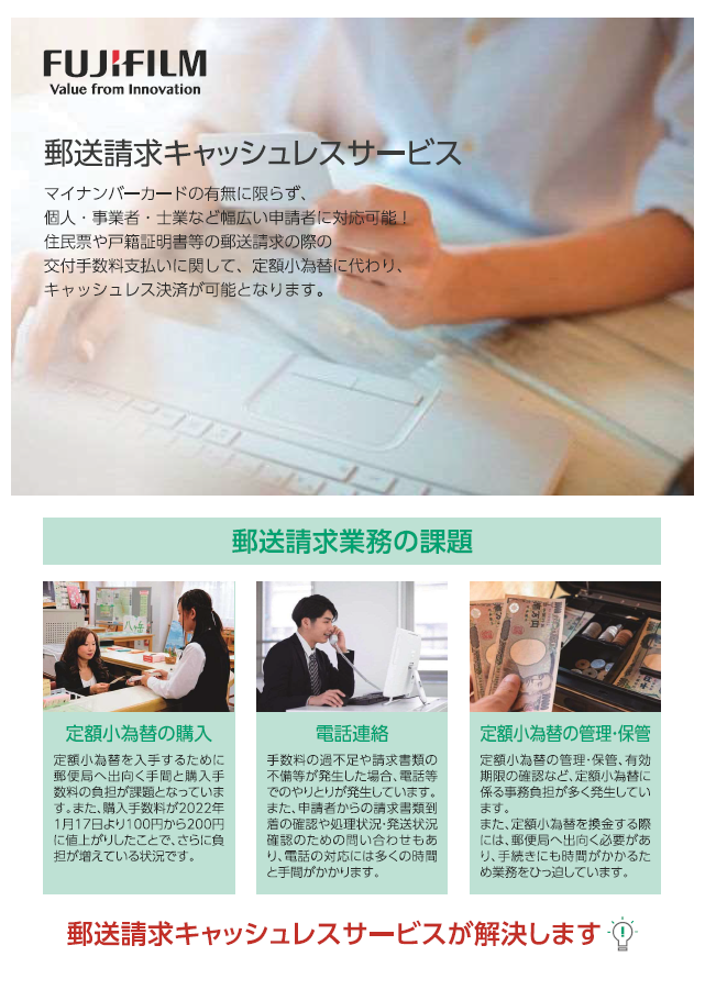 郵送DXソリューション | 庁内業務効率化 | RABAN
