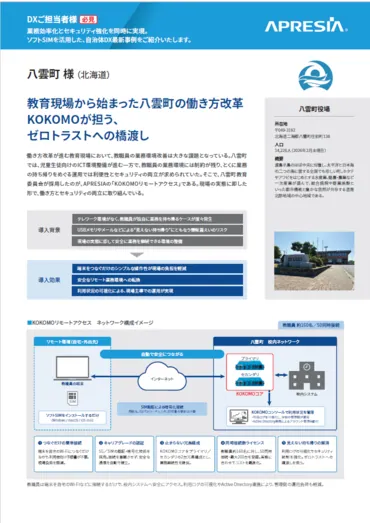 KOKOMOリモートアクセス